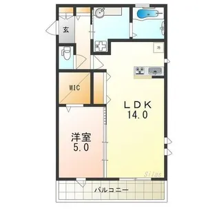 CRANES COURT(クレインズ コート)【3階】の間取り