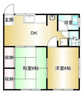 コーポ山本【102号室】の間取り