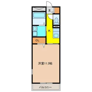 エミグラント41【1階】の間取り