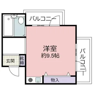 平井ビル【3階】の間取り