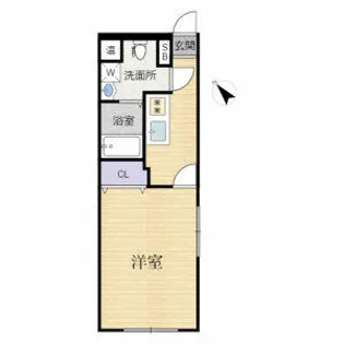 LINKS EBIE(リンクス エビエ)【502M号室】の間取り