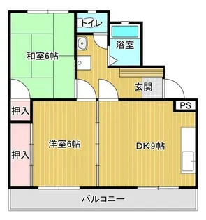 第一エステート【503号室】の間取り