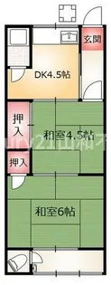 ホームワカミヤ【2階】の間取り