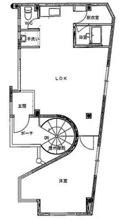 大内ビル【2階】の間取り