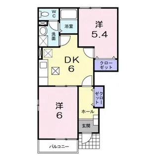 ピーノセーリオ【0101号室】の間取り
