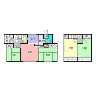 北海道岩見沢市南町八条5丁目【一戸建】の間取り