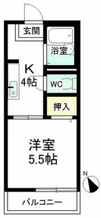 シャルマンハウス2784 A棟【1階】の間取り