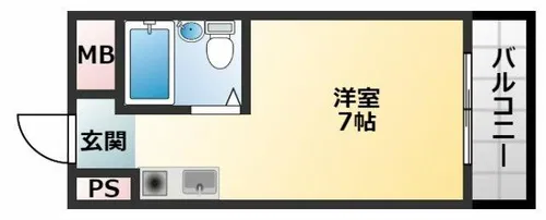 エスパシオ【3階】の間取り
