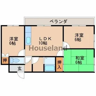 ハイムフューチャー【2階】の間取り