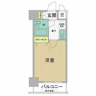 エスリード森ノ宮第二【9階】の間取り