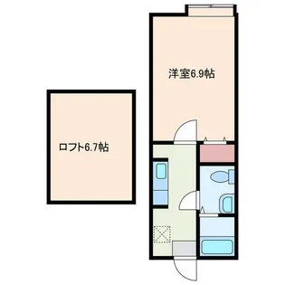 ピエテルーエ【202号室】の間取り