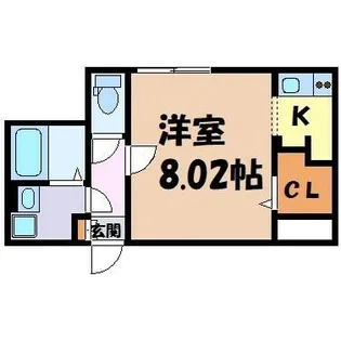 Branche覚王山Ⅱ【3階】の間取り