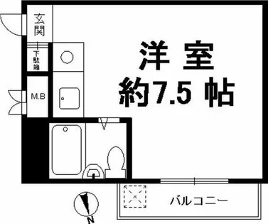 ロジュマンフランセ【302号室】の間取り