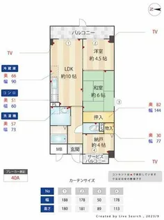 ラ・サンシャイン【1階】の間取り