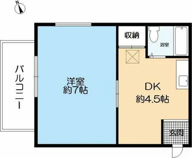 モンテ老松【2階】の間取り