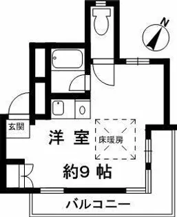 ビーブル・デスポワール御影【3階】の間取り