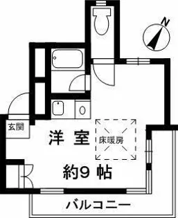 ビーブル・デスポワール御影【3階】の間取り