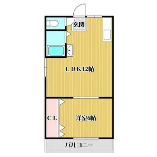 クロダマンション【2階】の間取り