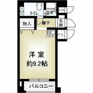 アルカイック六甲【1階】の間取り