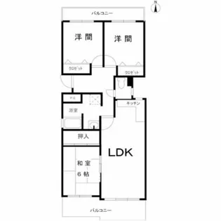 グランドメゾン六甲箕岡【1階】の間取り