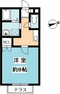 ViLLa西山【1階】の間取り