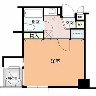 シティファースト四条西洞院【4階】の間取り