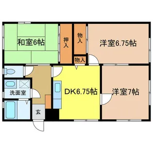 ハイツKOYAMA【101号室】の間取り