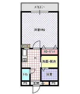 メイプルハウス【2階】の間取り