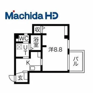 エヌエムトラントアン【2FD号室】の間取り