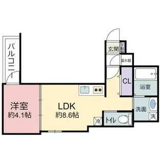 F asecia Boehm【3階】の間取り