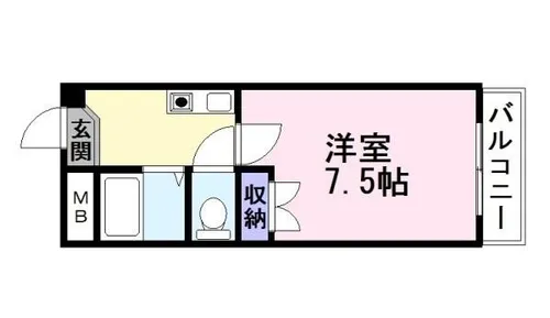 アメニティKSパート3【3階】の間取り