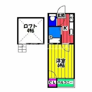 オークハウス【1階】の間取り