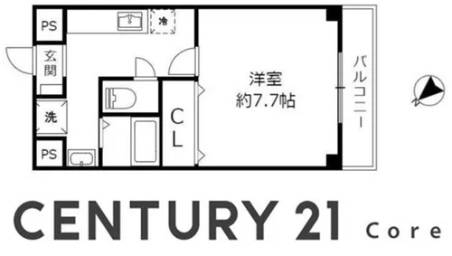 ヴェリテ・ソレイユ 野洲市市三宅【2階】の間取り