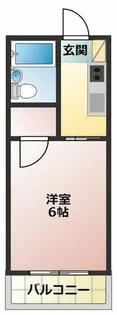 マンション鈴一【303号室】の間取り