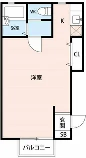 私の家Ⅱ【207号室】の間取り