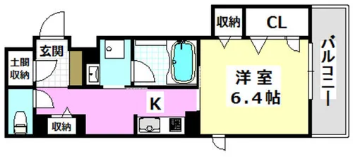 ノース・アルカディアⅡ【1階】の間取り