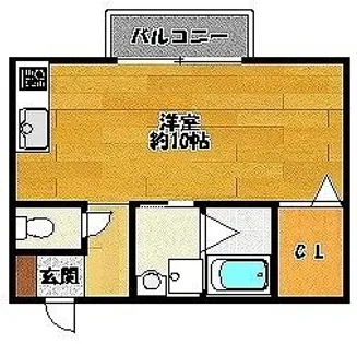 ブランシェ・ドミールA棟【2階】の間取り