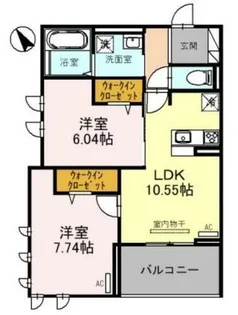 Rainbow【2階】の間取り