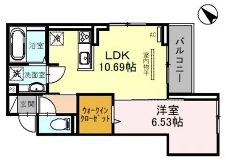 ボナールゲート【2階】の間取り