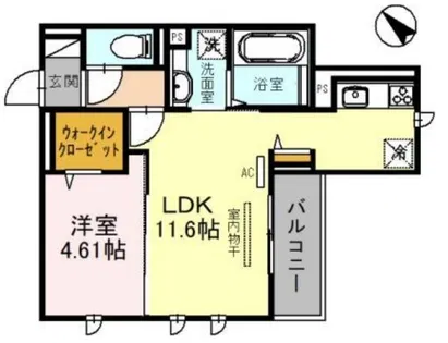 ボナールゲート【3階】の間取り