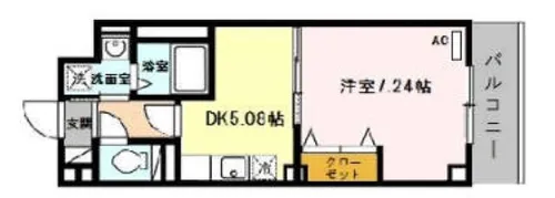 ヴィンチェロ【1階】の間取り