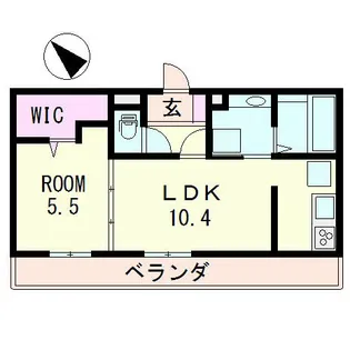 茶屋後・GK【3階】の間取り