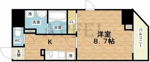 Gran Pino内淡路【12階】の間取り