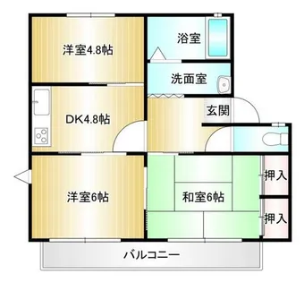 ステラハイム【201号室】の間取り
