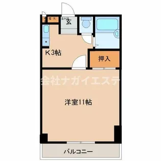 ラフェスタ加東【5階】の間取り
