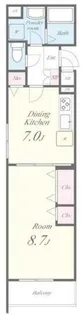 サンライズ滝子【3階】の間取り