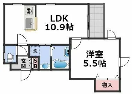 HaleWalea【1階】の間取り