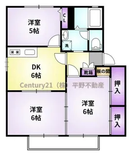 コモンシティー高良内【1階】の間取り