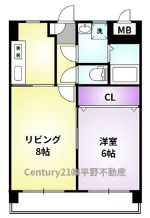 サンピーノ【3階】の間取り