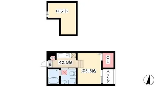 LA TACHE Ⅰ【1階】の間取り